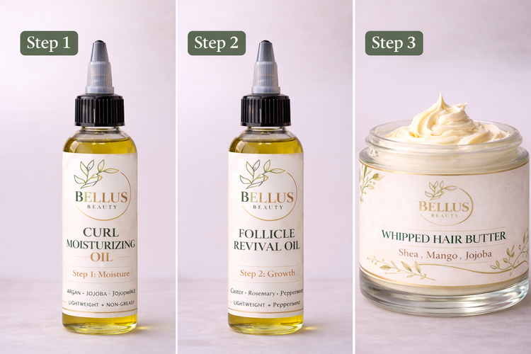 The Bellus 3-Step Hair System